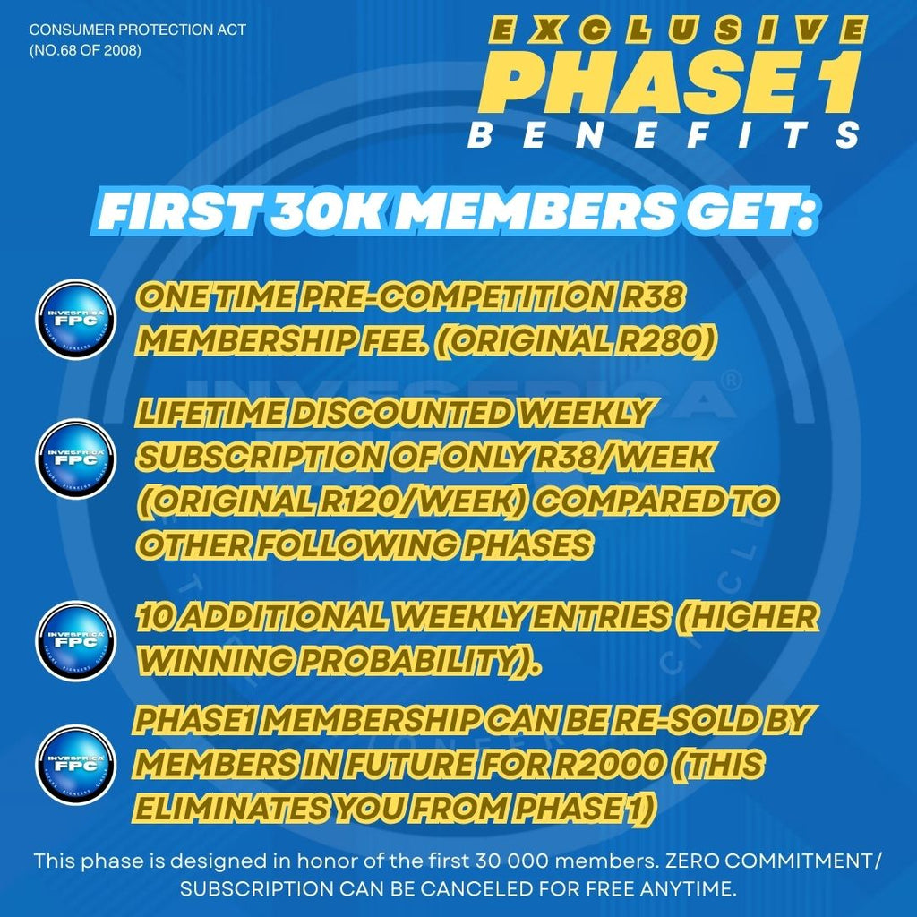 Exclusive PHASE1 MEMBERSHIP